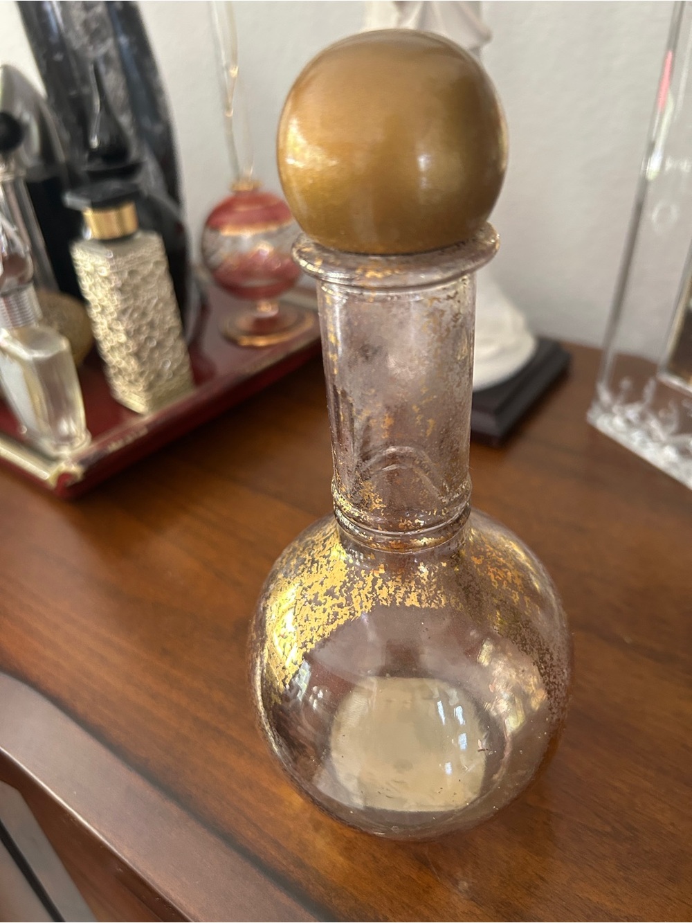 Rare vintage Cest Moi Eau de Cologne empty bottle for I. Magnins Calif